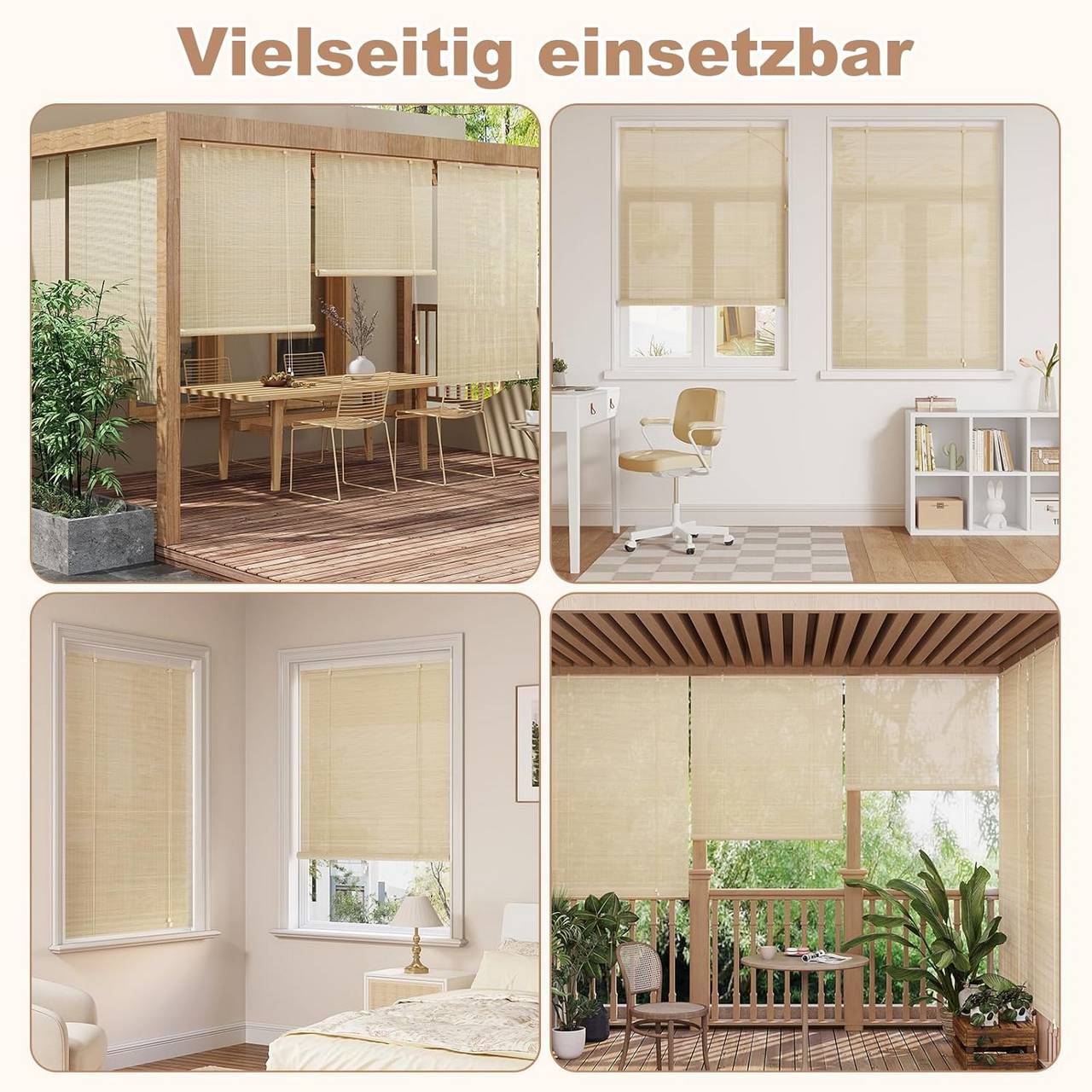 naturmaterial bambus – farb- und strukturvarianz