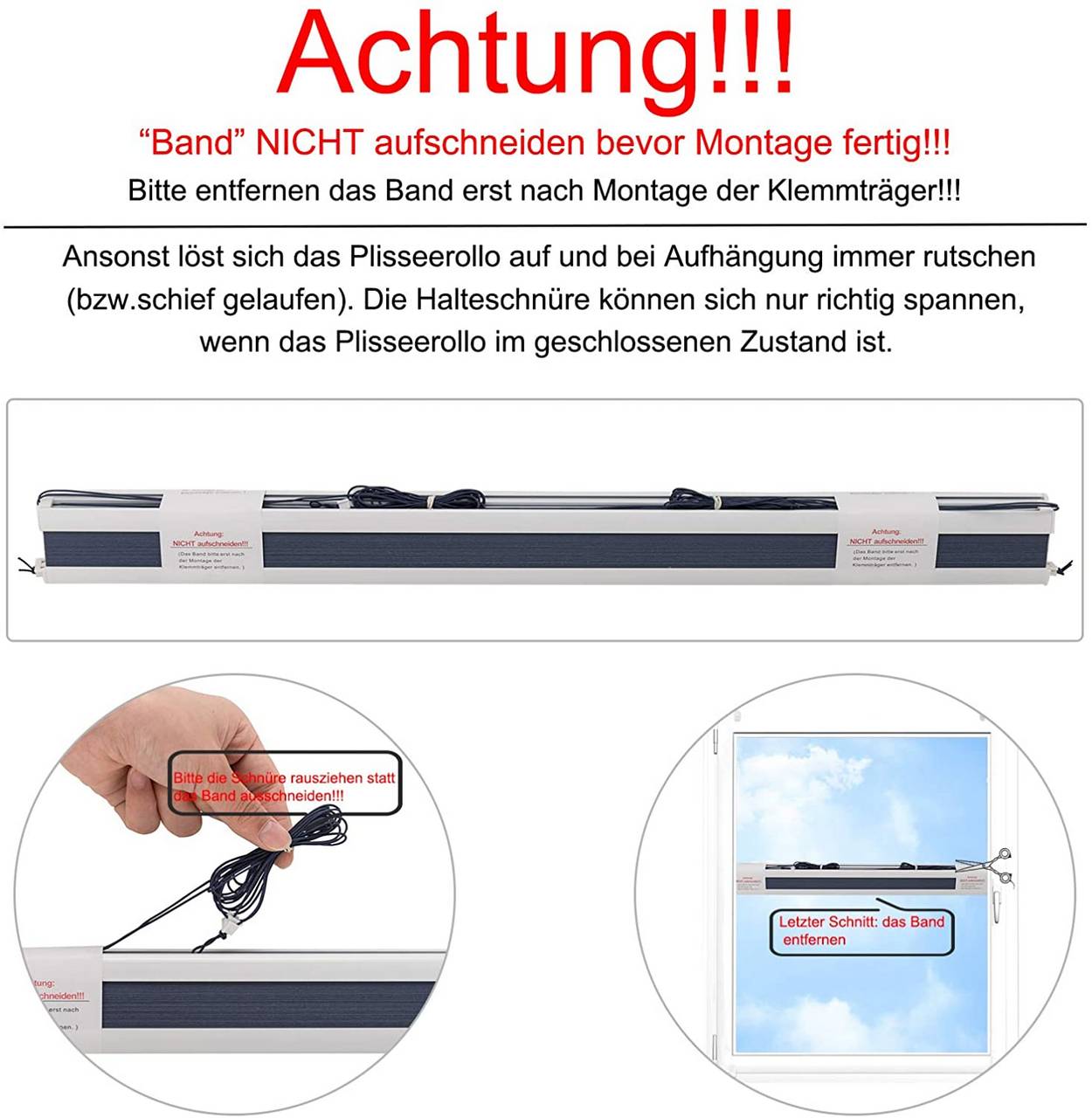 schritt-für-schritt klemm-montage ohne bohren