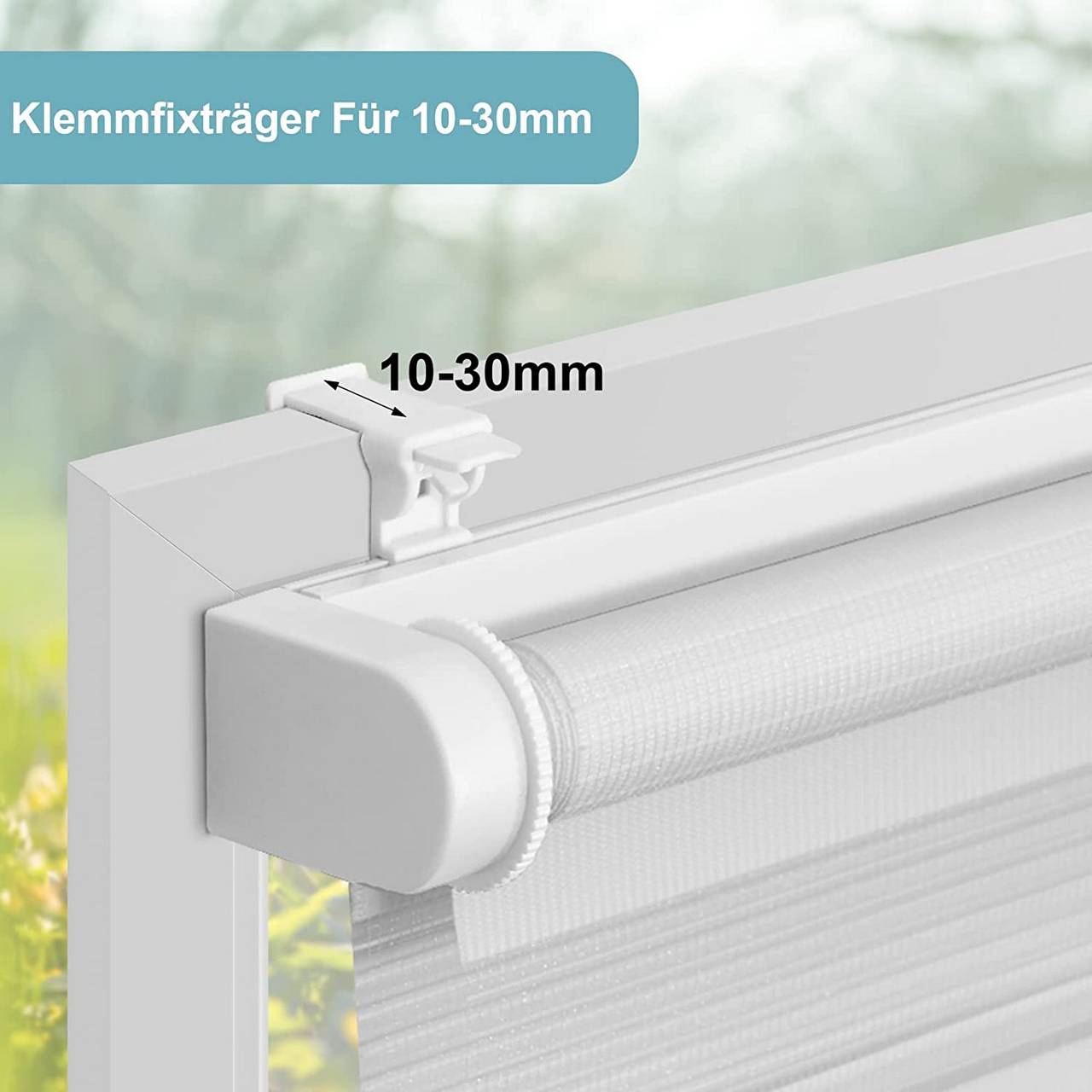 Klemmfix am Fensterrahmen – Montage ohne Bohren