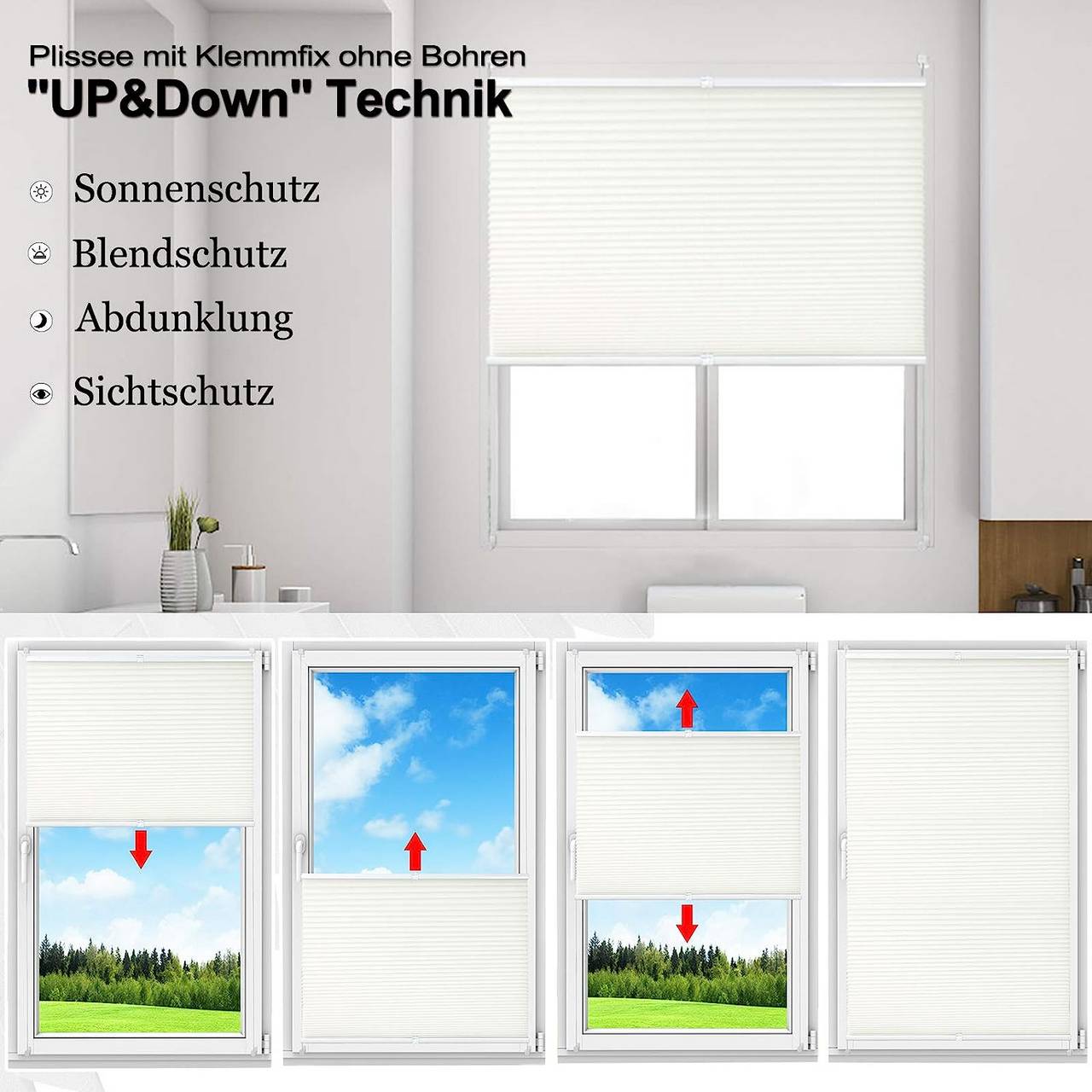 klemmhalter am fensterflügel – montage ohne bohren