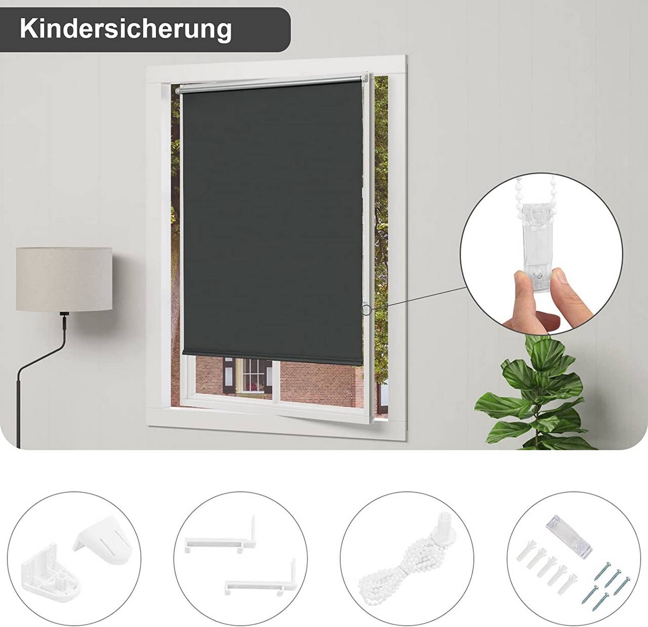 kindersicherung am kettenhalter – sichere bedienung