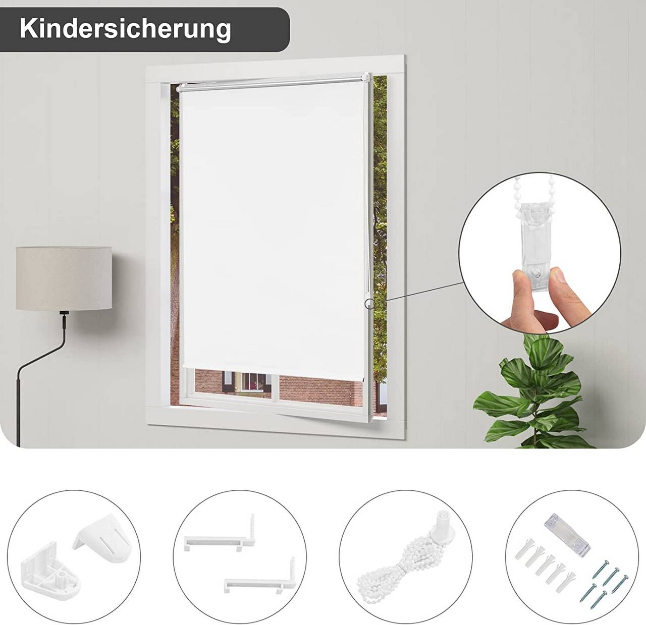 kindersicherung am kettenhalter – sichere bedienung