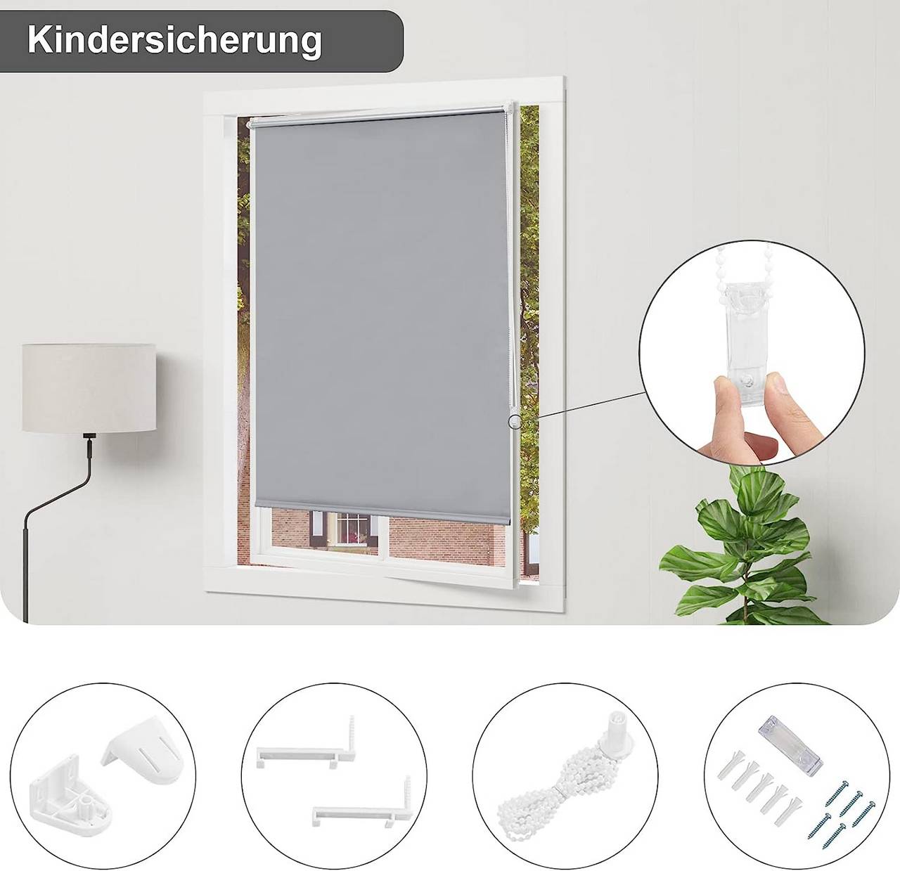 kindersicherung am kettenhalter – sichere bedienung