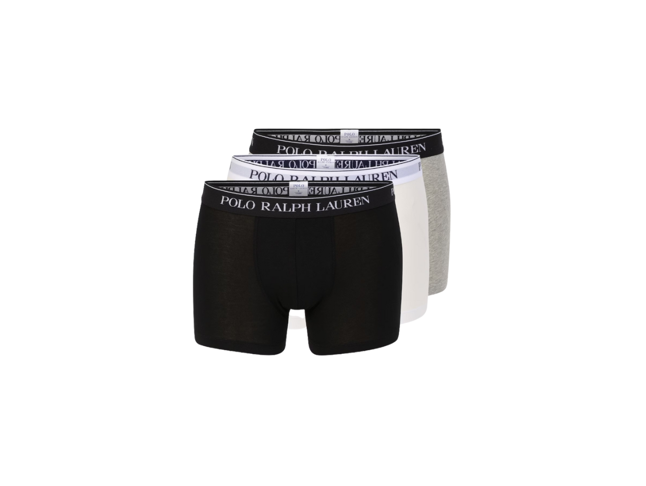polo ralph lauren herren boxershorts 3er pack groesse l baumwoll stretch schwarz