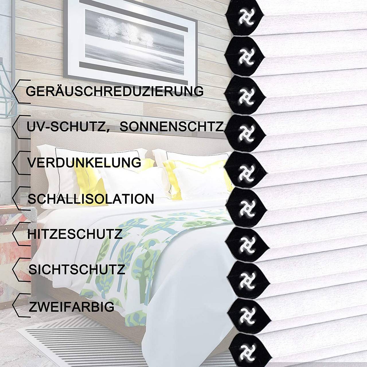 Klemmträger 10–23 mm – bohrfreie Befestigung am Fensterrahmen, Detailaufnahme