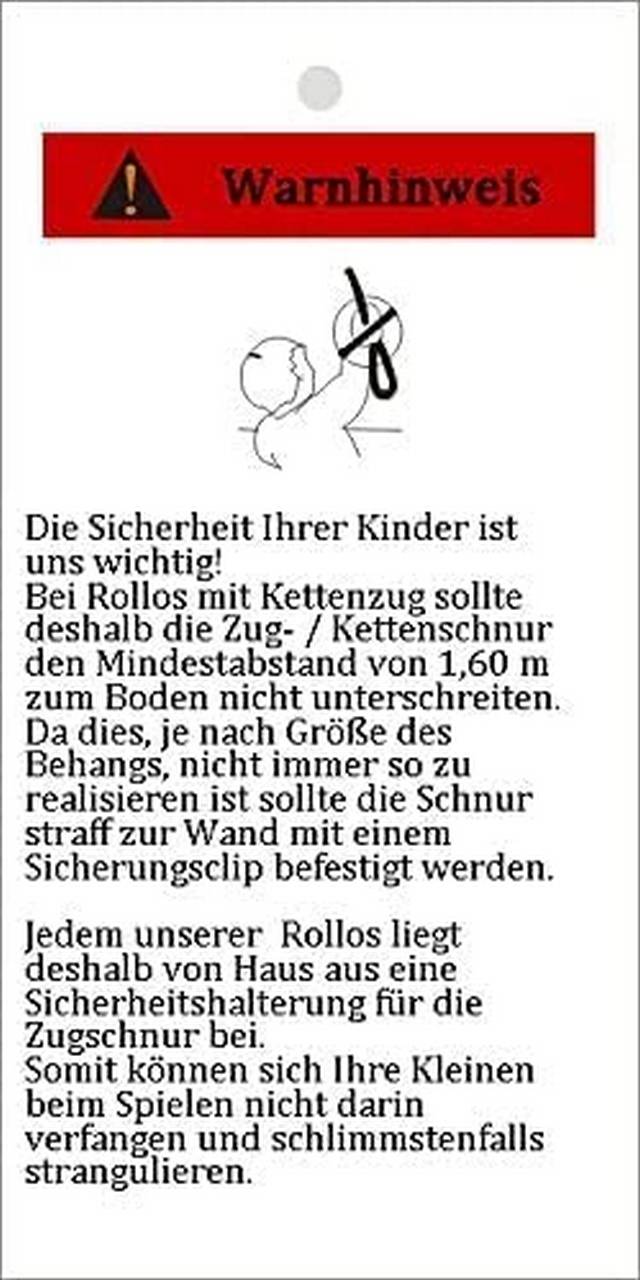 rollo in kippstellung – sicherer halt mit klemmträgern