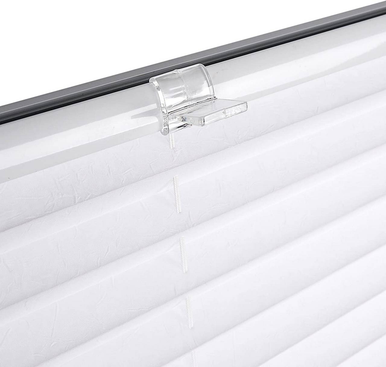 plissee ohne bohren easyfix – bediengriff mittig