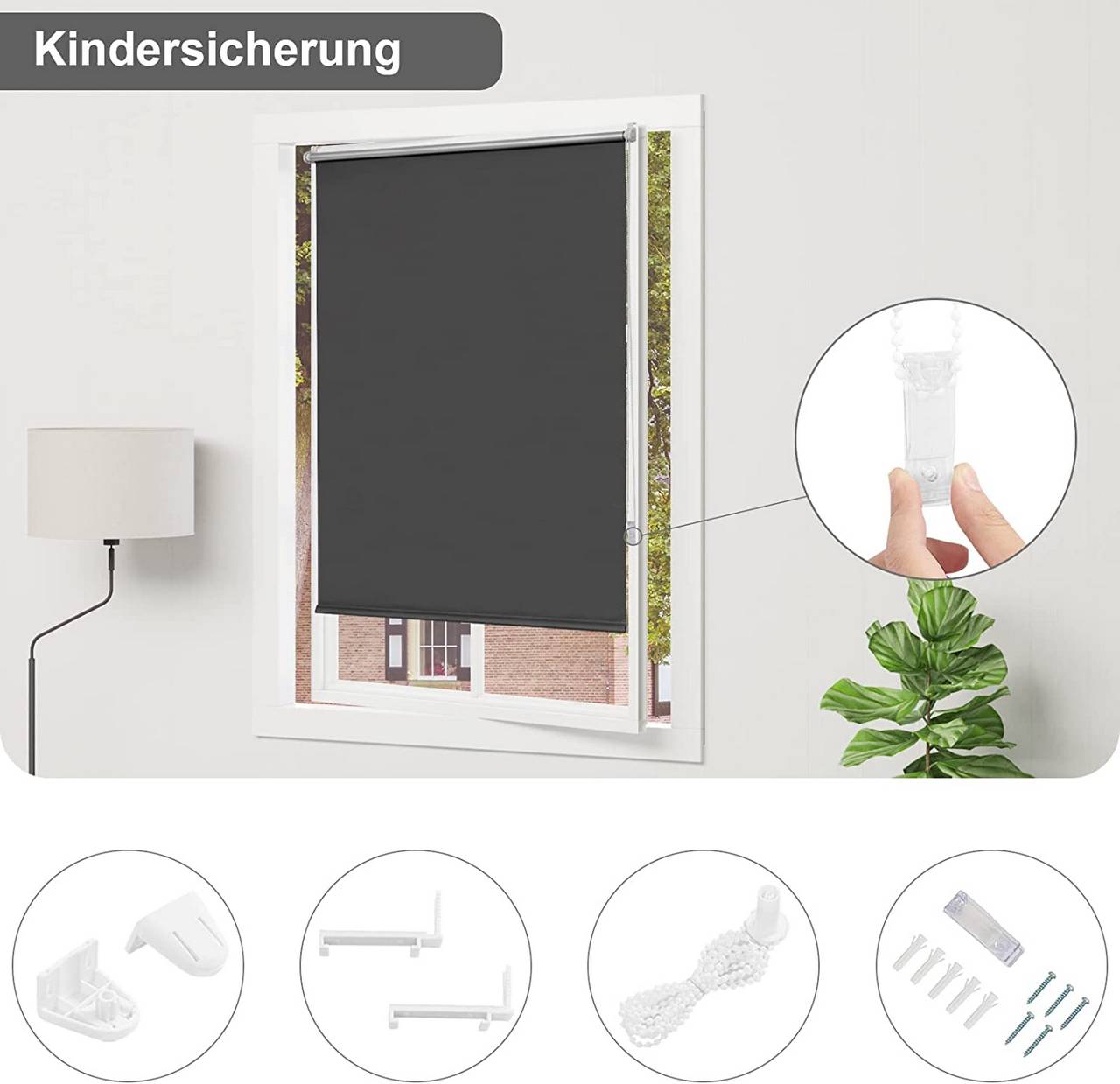 kindersicherung am kettenhalter – sichere bedienung